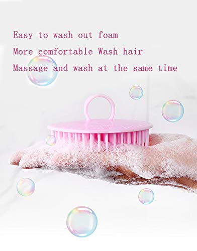 Aroveea Hair Scalp Brush Dandruff Cleaning Brush Shower Scalp Shampoo Brush - Image 3