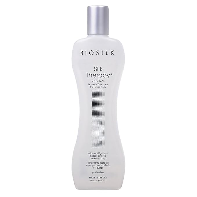 BioSilk Silk Therapy Original, Reconstructing Leave-In Hair Treatment, Adds by BioSilk