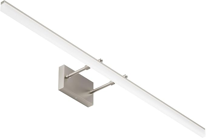 Aipsun 48inch Brushed Nickel Bathroom Llight Fixtures LED Vanity Light - Image 9