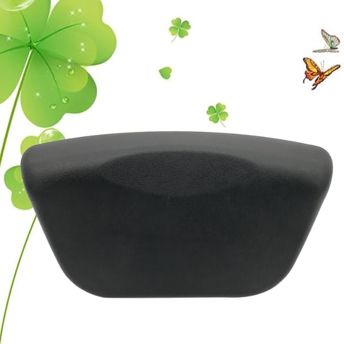 Spa Bath Pillow with Suction Cups Pu Bath Cushion Non-Slip Design - Image 5