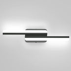 Ralbay Modern LED Black Vanity Light 24inch 24W Frosted Aluminum LED Matte by RalbayLighting