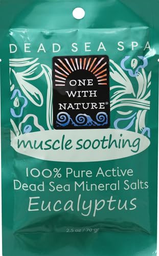 One With Nature Bath Salt Green Eucalyptus, 2.5 Ounce - Image 2