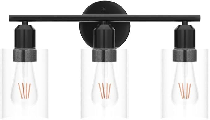 Espird Bathroom Vanity Light Fixtures Matte Black Bathroom Lighting Fixture - Image 4