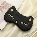 PERFECTSIGHT Sleep Eye Masks, Cute Cat Silk Sleep Eye Cover Lightweight by PERFECTSIGHT