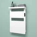 Towel Warmer with Timer for Bathroom, Towel Warmer Rack with Top Shelf by evokor