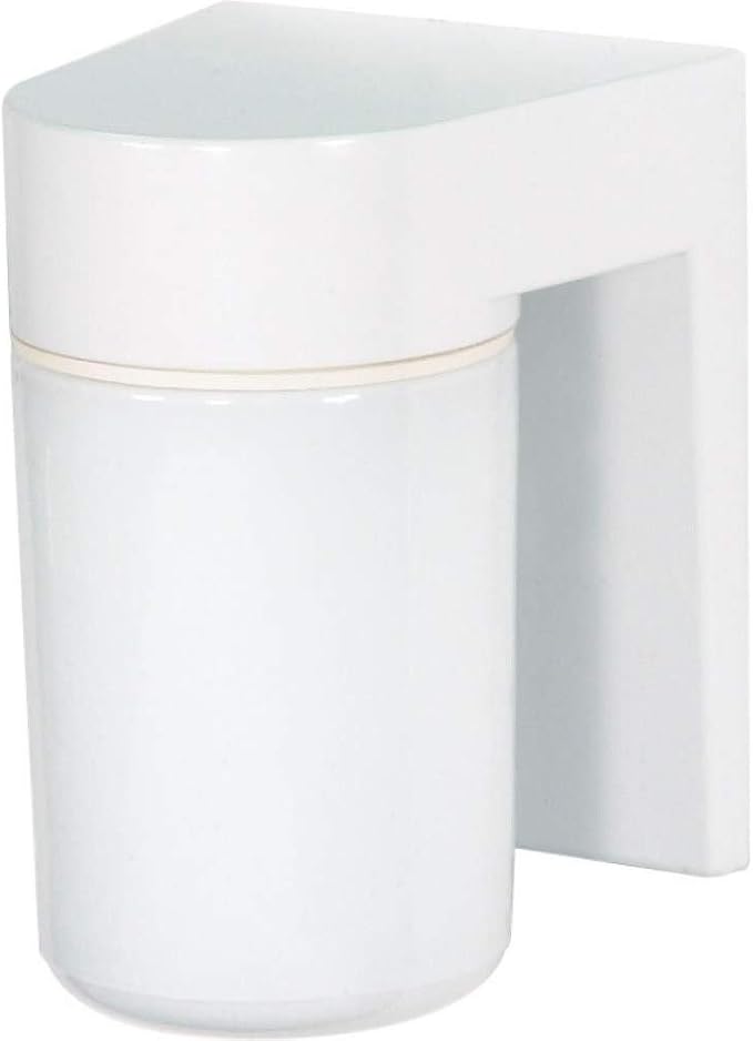 Nuvo Lighting SF77/530 Transitional One Light Outdoor Wall Mount in White finish - Image 2