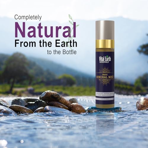 Vital Earth Fulvic Mineral Facial Mist, Travel-Friendly 2-Pack – Anti-Aging - Image 4