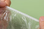 100Pcs Pink Disposable Elastic Plastic Shower Caps, Shower Caps - Image 2