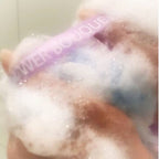 SHOWER BOUQUET Loofah-Bath-Sponge XL Swirl-Mix-Color 4-Pack // Extra-Large 75g - Image 8