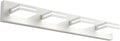 SineRise LED Modern Bathroom Vanity Light Fixtures, Matte White Modern Acrylic by SINERISELIGHTING