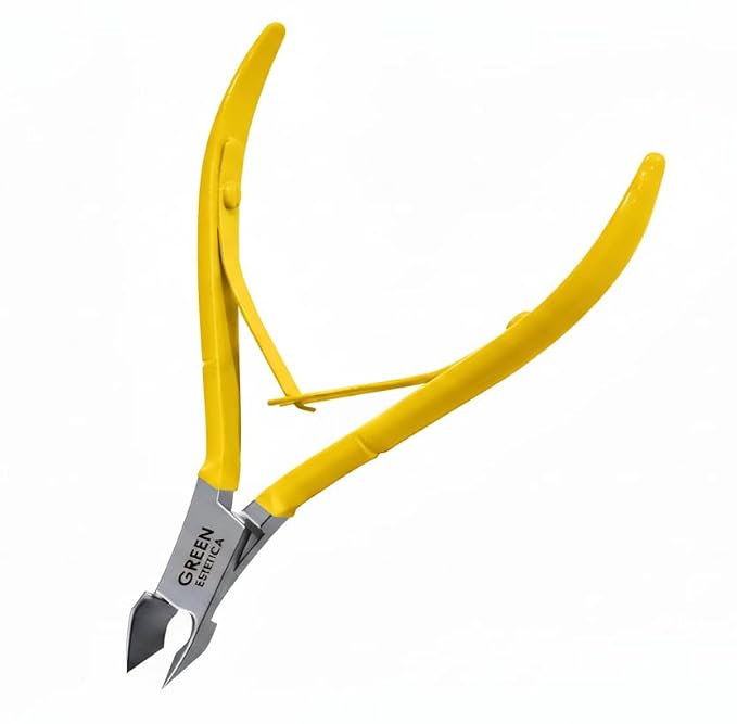Professional Cuticle Trimmer Nail Cuticle Cutter Stainless Steel Cuticle Nippers by GREENESTETICA