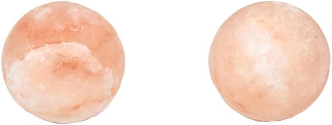 2 Pcs Ball Himalayan Salt Massage Stones Hot Massage Cold Massage Stones Set - Image 7