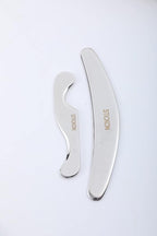 STICKON Gua Sha Stainless Steel 2 Pack Metal Muscle Scraper Tools Set, Scraping - Image 2