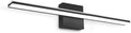 Black Vanity Light Fixture 24 Inch Bathroom Lamps Over Mirror 14W Modern Bath by BRIVOLART