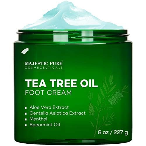 Majestic Pure Tea Tree Oil Foot Cream, Warming Cream - Image 2
