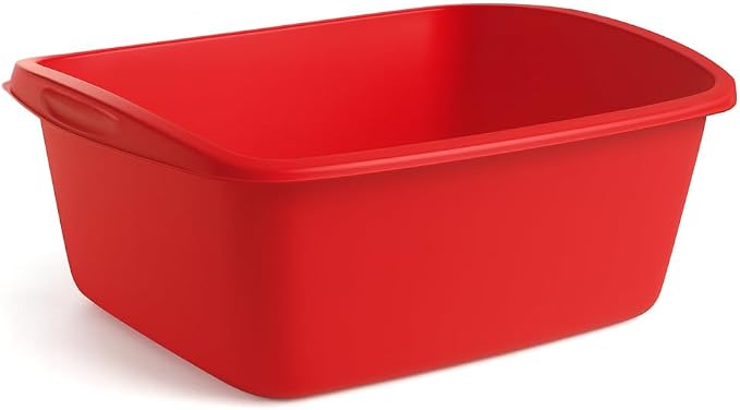Tribello Plastic Wash Tub Dishpan Basin and Foot Bath by Tribello