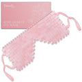 TeraRX® Rose Quartz Eye Mask – Authentic Crystal Eye Mask by TeraRX