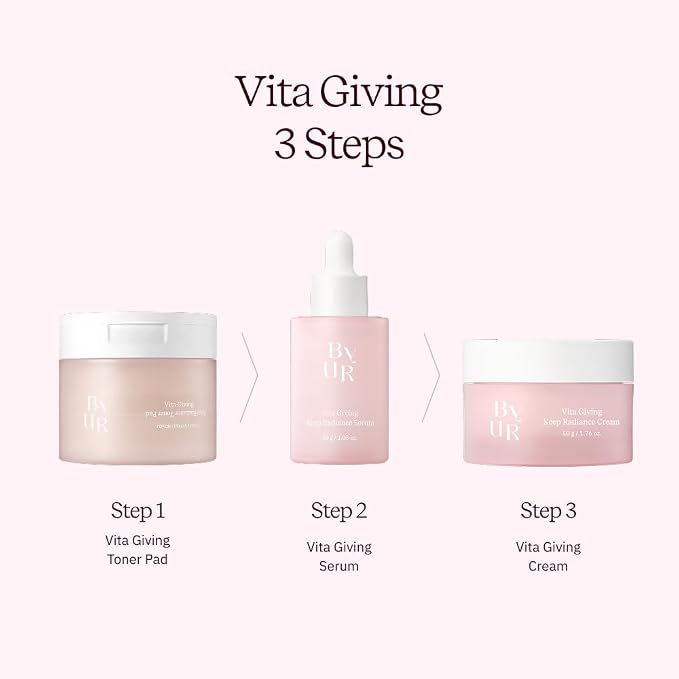 ByUR Vita Giving Keep Radiance Toner Pads - Image 8