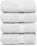 Ariv Premium Bath Towels Pack of 4, 100% Cotton, Super Soft, Highly Absorbent by Ariv