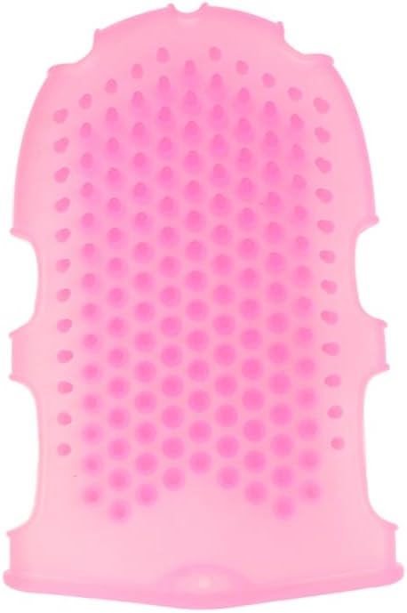 Mikinona Double Sided Silicone Bath Gloves Back Scrubber - Image 4