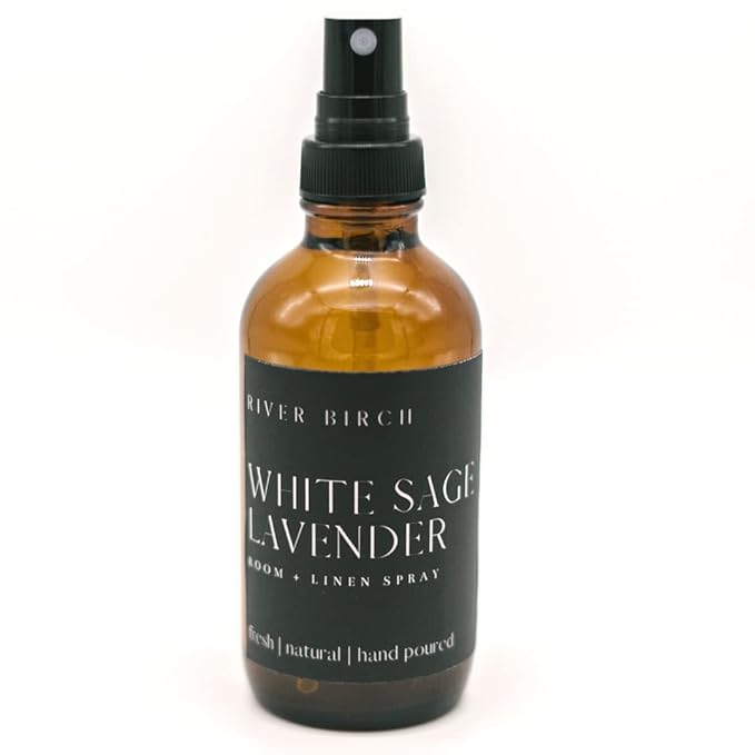 River Birch White Sage + Lavender Linen and Room Spray | Home Fragrance | 4 oz by RiverBirch