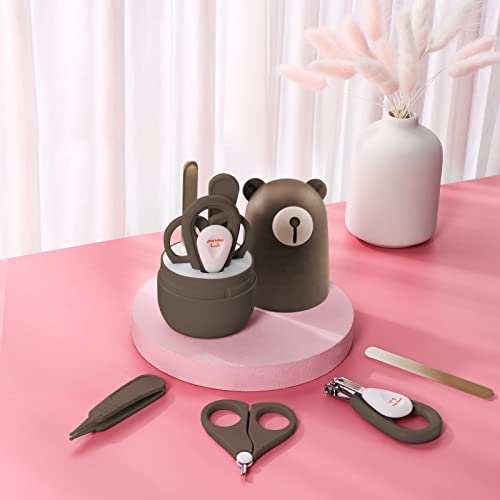 Baby Nail Clippers Set with Cute Case, Infant Fingernail and Toenail File Kit - Image 2