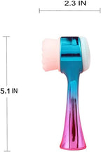 Facial Cleansing Brush 2 in 1Double-Sided Facial Cleaning Brush - Image 5