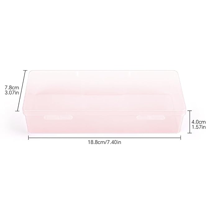 Transparent Box Storage Case for Nail Art Equipment Manicure Tool Organzing - Image 4