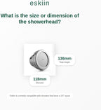 Eskiin Filtered Showerhead - Image 8