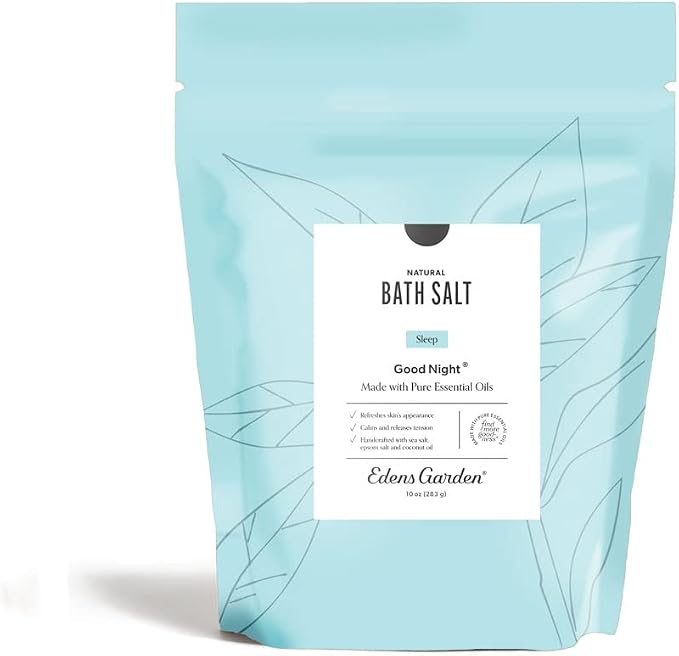 Edens Garden Good Night Bath Salt Soak – Sleep Blend by EdensGarden