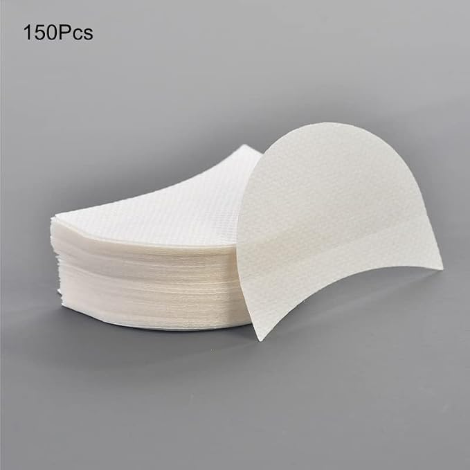 Faiteary 150pcs Eyeshadow Shields, Lint Free Eyeshadow Stencil Gel Pad Under - Image 6