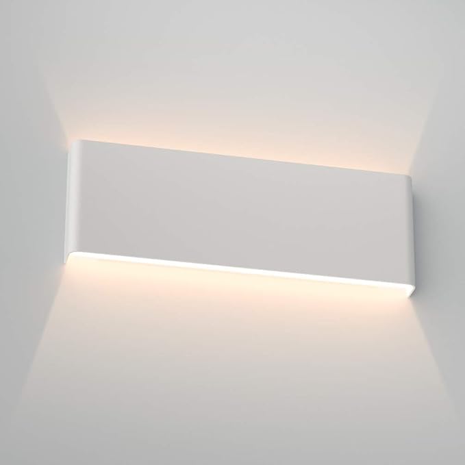 Aipsun 15.75in Matte White Modern Vanity Light Up and Down LED Vanity Light by Aipsun