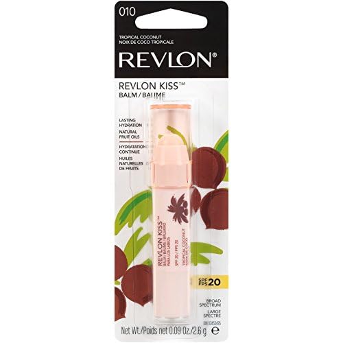Revlon Tinted Lip Balm, SPF 20, Natural Fruit Oils | Tropical Coconut | Pack of - Image 7
