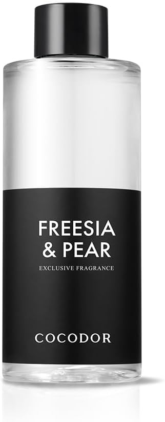 COCODOR Reed Diffuser Oil Refill/Freesia&Pear /200ml / 1 Pack/Aromatherapy by COCODOR