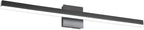 Joossnwell 35.4 inch Black Vanity Light Fixtures Industrial Bathroom Lighting by Joossnwell