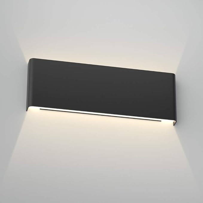 Aipsun 15.8in Modern Black Vanity Light Up and Down LED Vanity Light by Aipsun