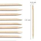 AMOSTBY Orange Sticks For Nails - Image 2
