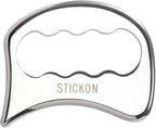 STICKON 2 in 1 Stainless Steel Gua Sha, Acupressure Pen, Physical Therapy Tools - Image 3