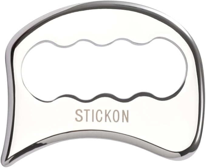 STICKON 2 in 1 Stainless Steel Gua Sha, Acupressure Pen, Physical Therapy Tools - Image 3