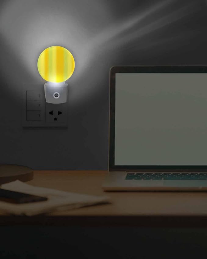 Night Lights Auto Sensor Green Yellow Orange Night Light Gradient Color Stripe - Image 7