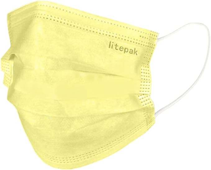 Litepak 500pcs Premium Disposable Face Mask SOFT 3ply Nose Wire - Image 6
