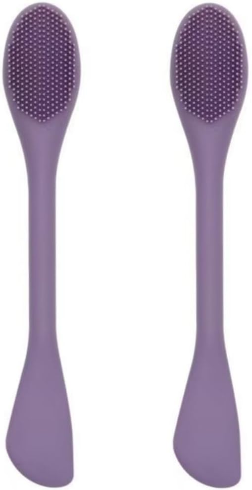 Silicone Cleansing Brush 2pcs, Mask Applicator and Skincare by Unknown