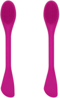 Silicone Cleansing Brush 2pcs, Mask Applicator and Skincare by Unknown
