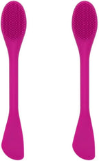 Silicone Cleansing Brush 2pcs, Mask Applicator and Skincare by Unknown