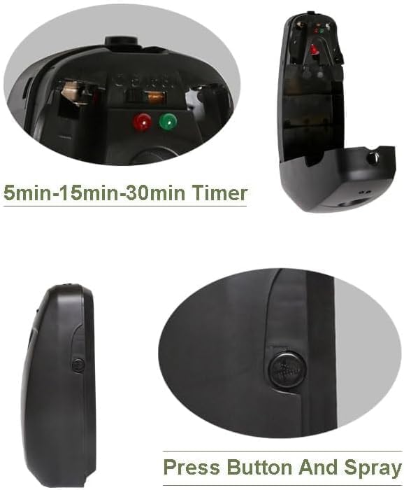 Automatic Air Freshener Spray Dispenser 2-Pack, Wall Mount or Tabletop - Image 4