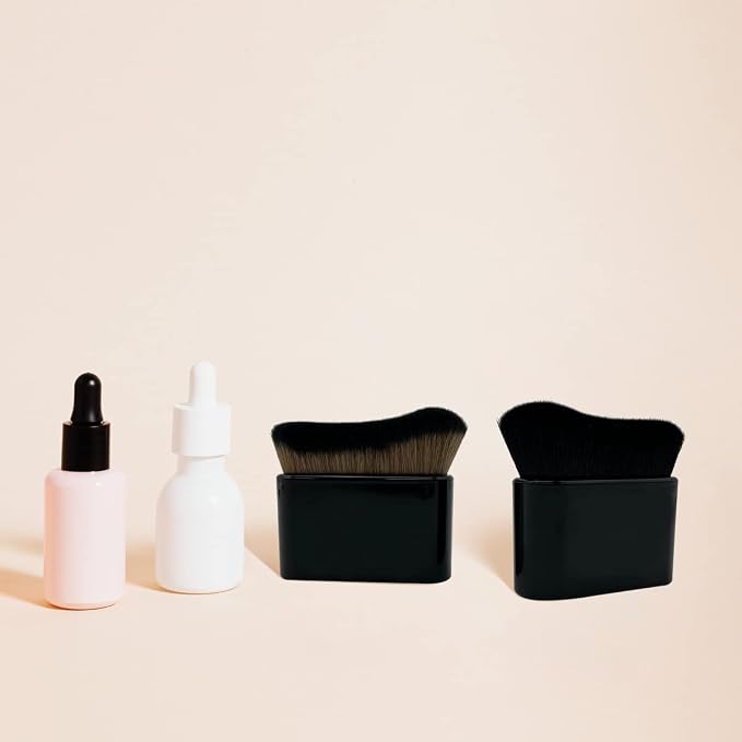 2PCS Body Tanning Brush Siren Makeup Brush ，Large Kabuki Foundation Body Makeup - Image 3