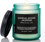 M&SENSE Sandalwood Jasmine Scented Candles by MSENSE