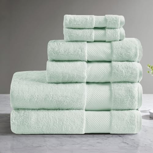 Madison Park Turkish 100% Cotton 600Gsm Luxury Premium Thick Soft Absorbent - Image 2