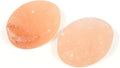 2 Pcs Leaf Shape Himalayan Salt Massage Stones Hot Massage Cold Massage Stones by QYLHH