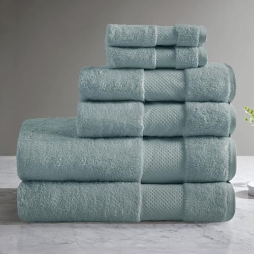 Madison Park Turkish 100% Cotton 600Gsm Luxury Premium Thick Soft Absorbent - Image 2